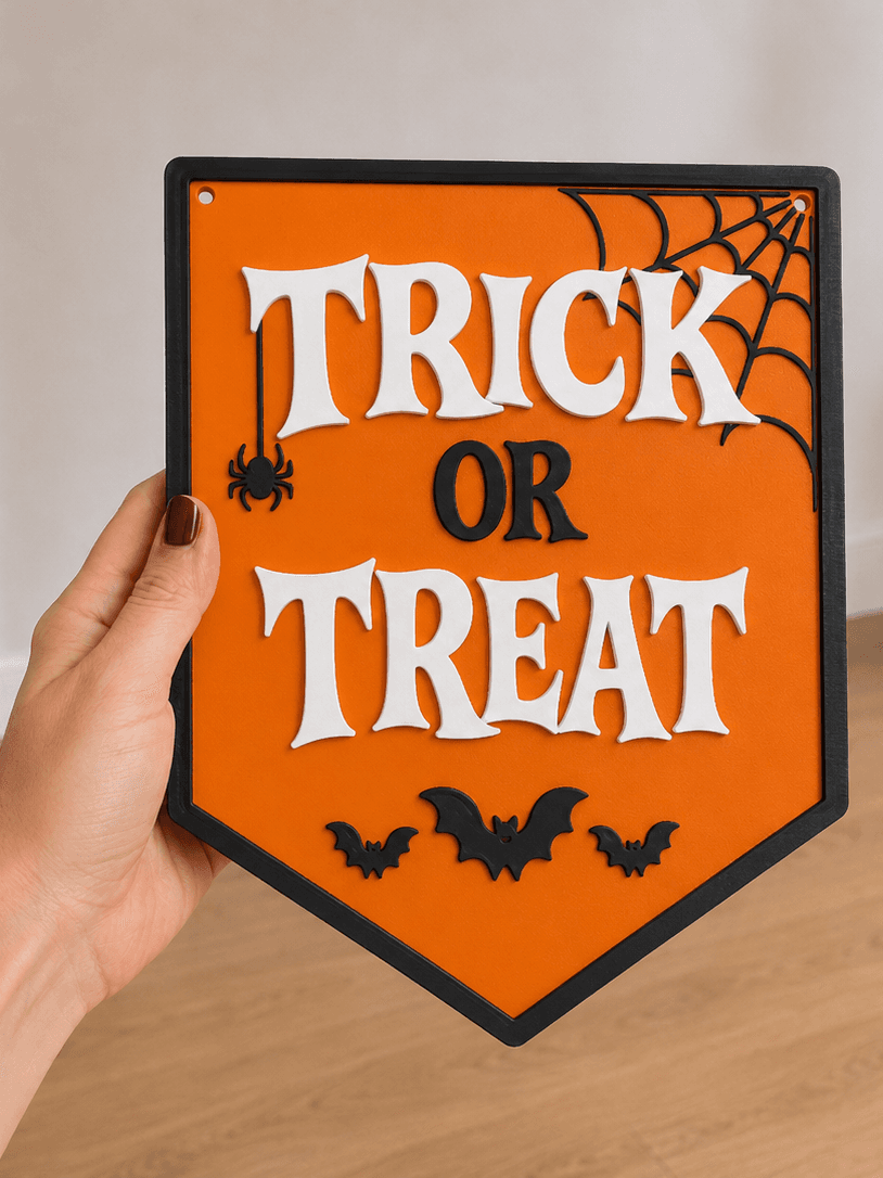 Trick or Treat sign