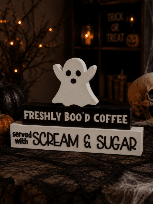 Boo’s coffee sign